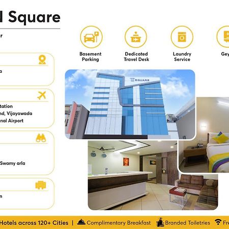 Itsy Hotels N Square Vijayawāda Buitenkant foto